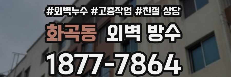 화곡동 외벽 방수