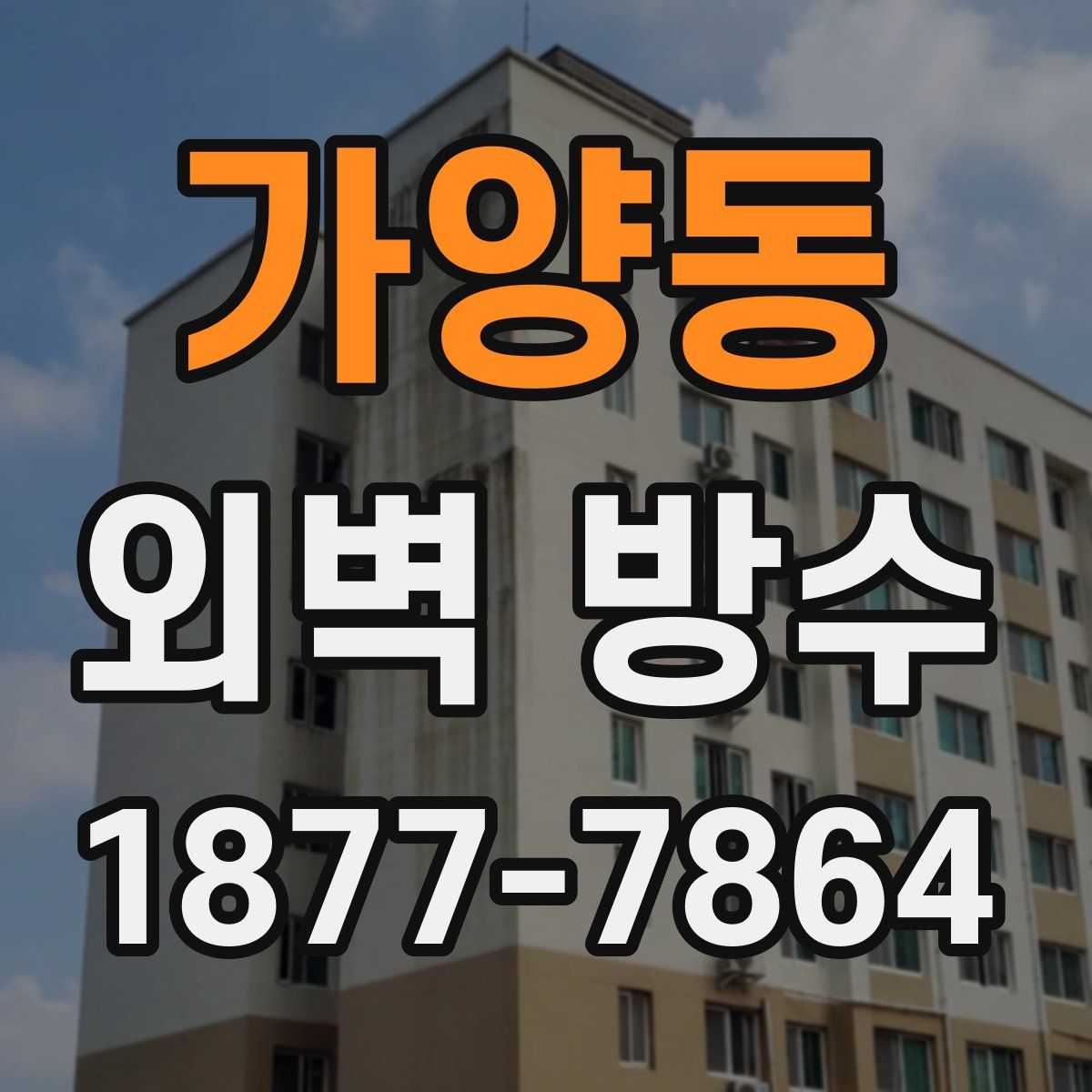 가양동 외벽 방수