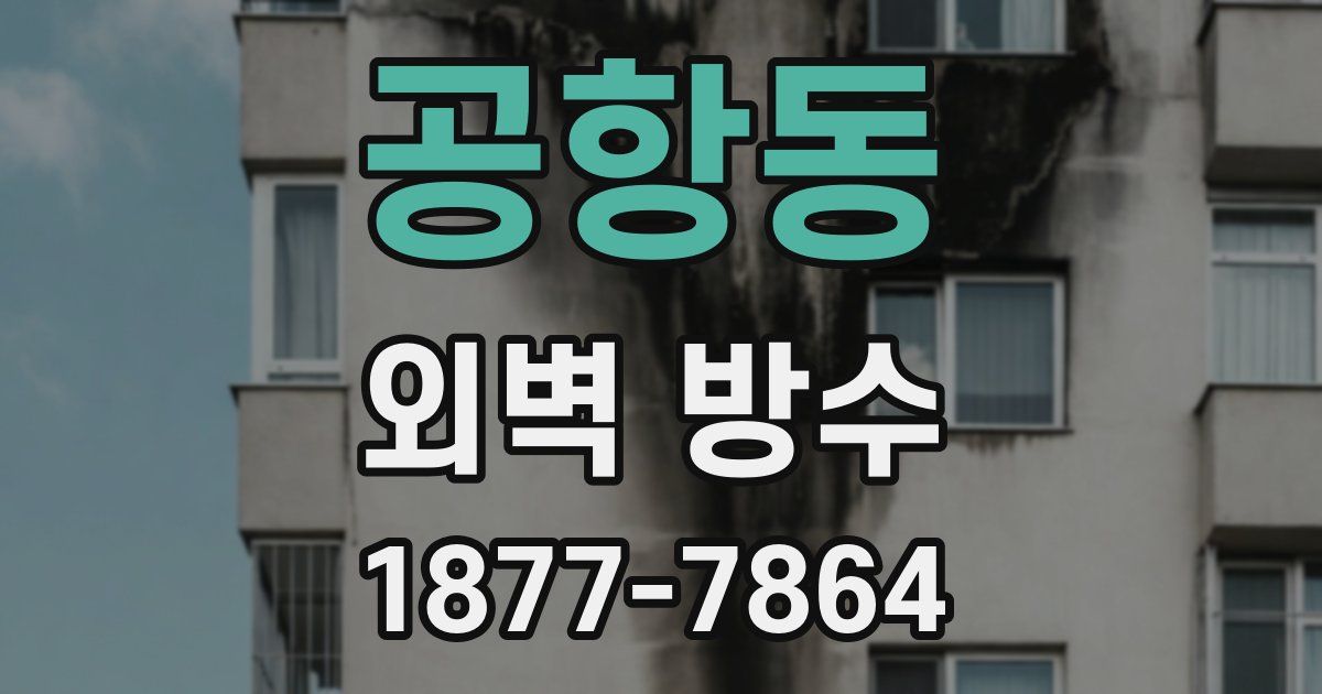 공항동 외벽 방수