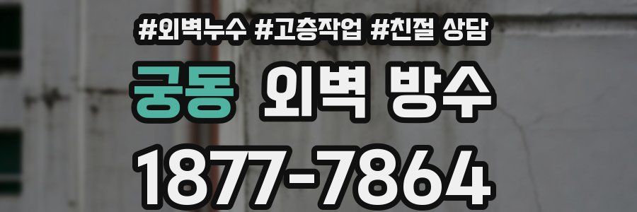 궁동 외벽 방수