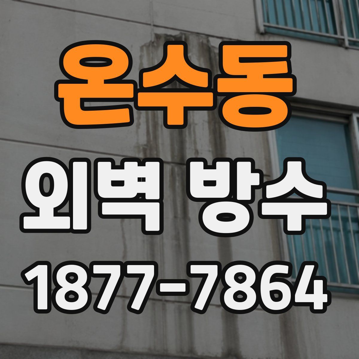 온수동 외벽 방수