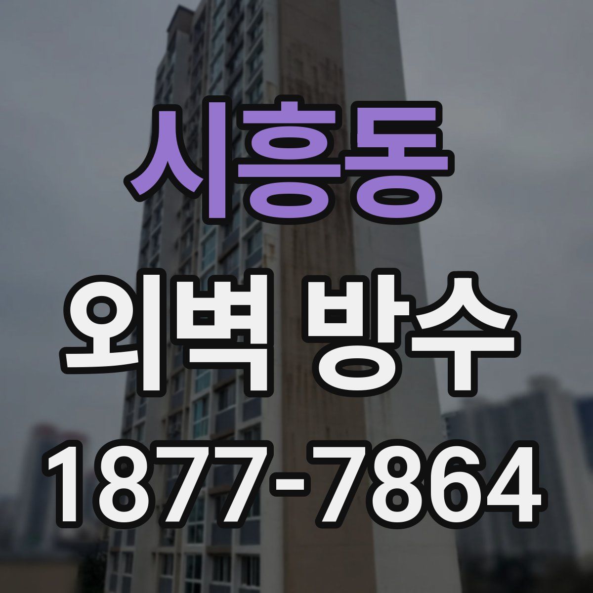 시흥동 외벽 방수
