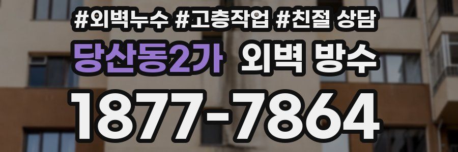 당산동2가 외벽 방수