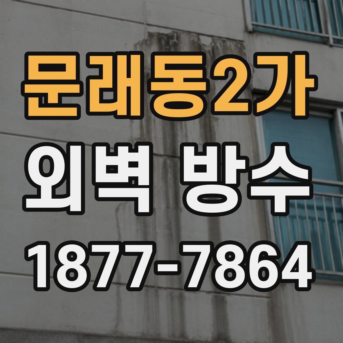 문래동2가 외벽 방수