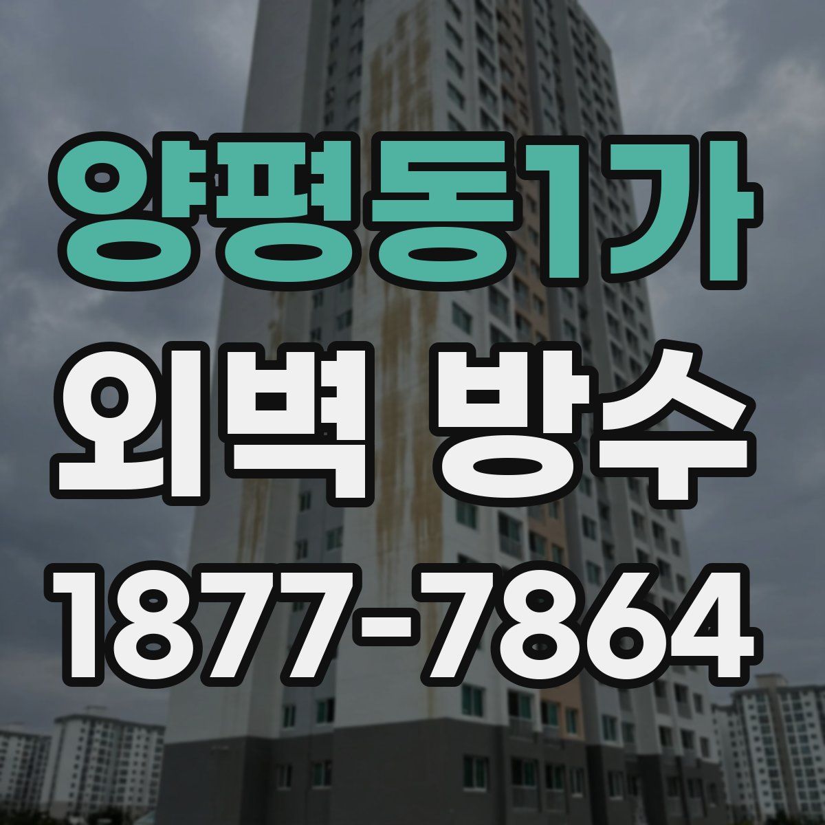 양평동1가 외벽 방수