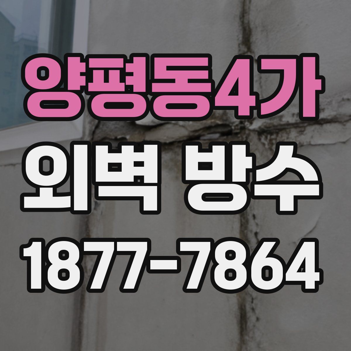 양평동4가 외벽 방수