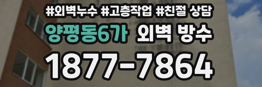 양평동6가 외벽 방수