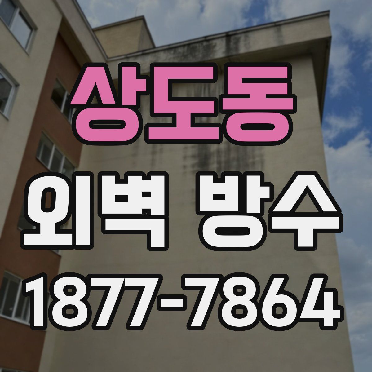 상도동 외벽 방수