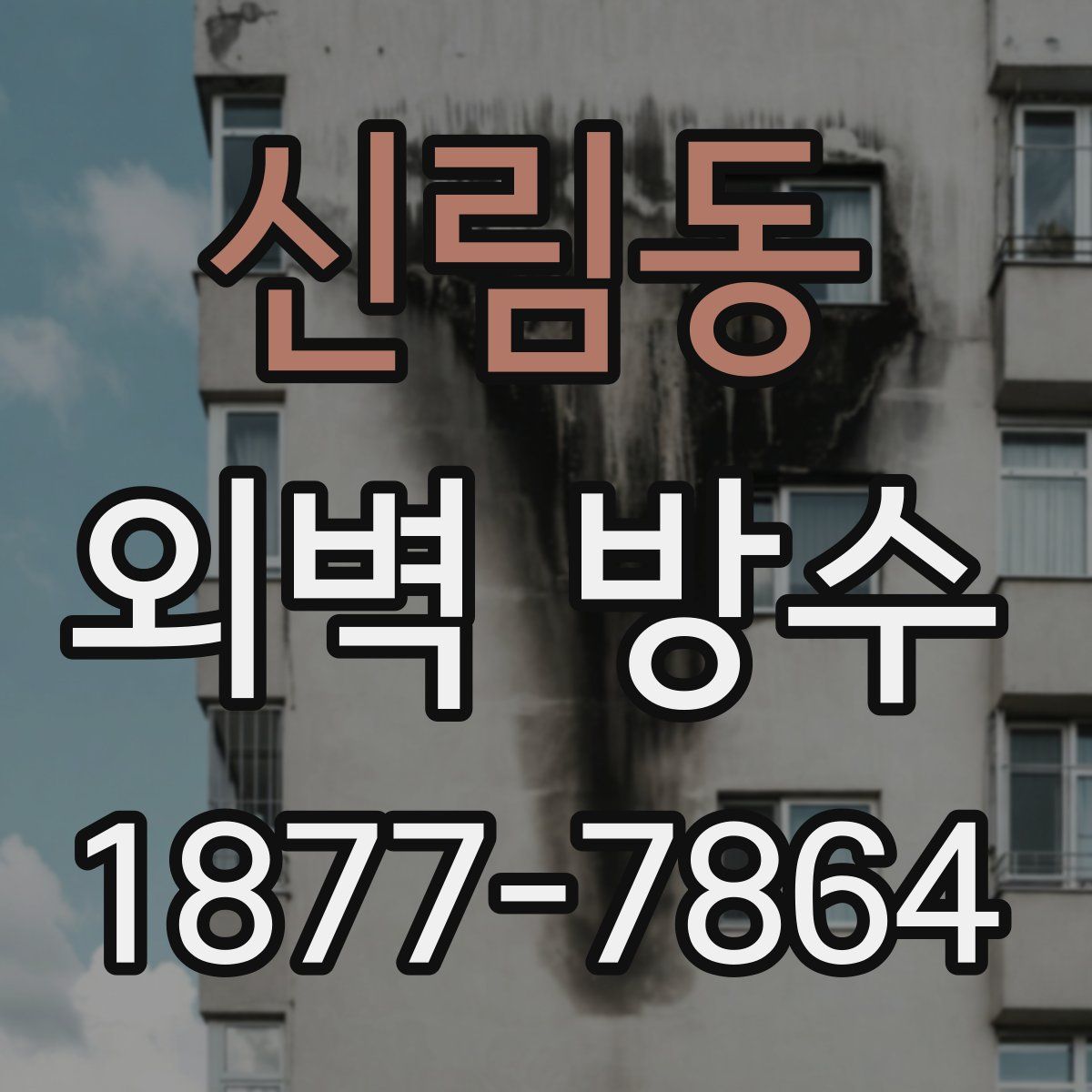 신림동 외벽 방수