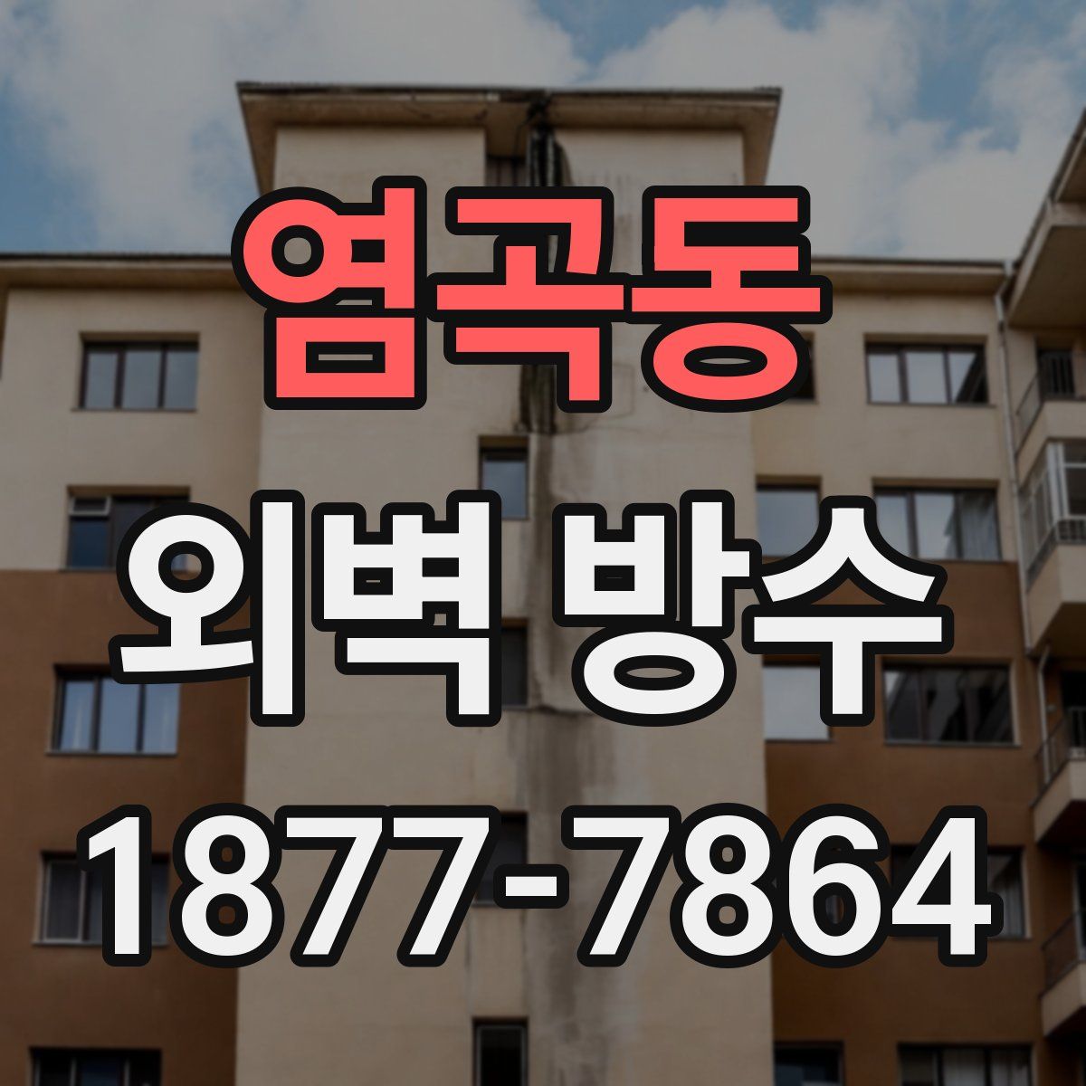 염곡동 외벽 방수