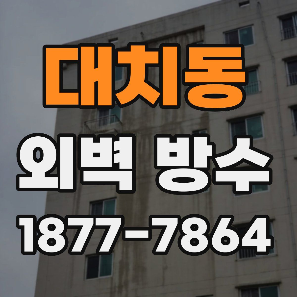 대치동 외벽 방수