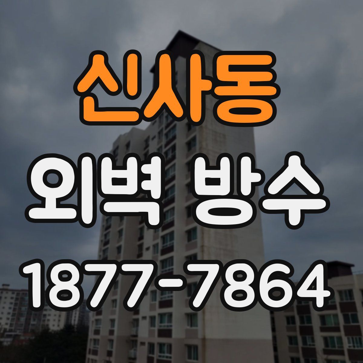 신사동 외벽 방수