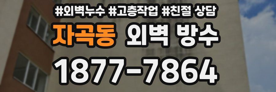 자곡동 외벽 방수