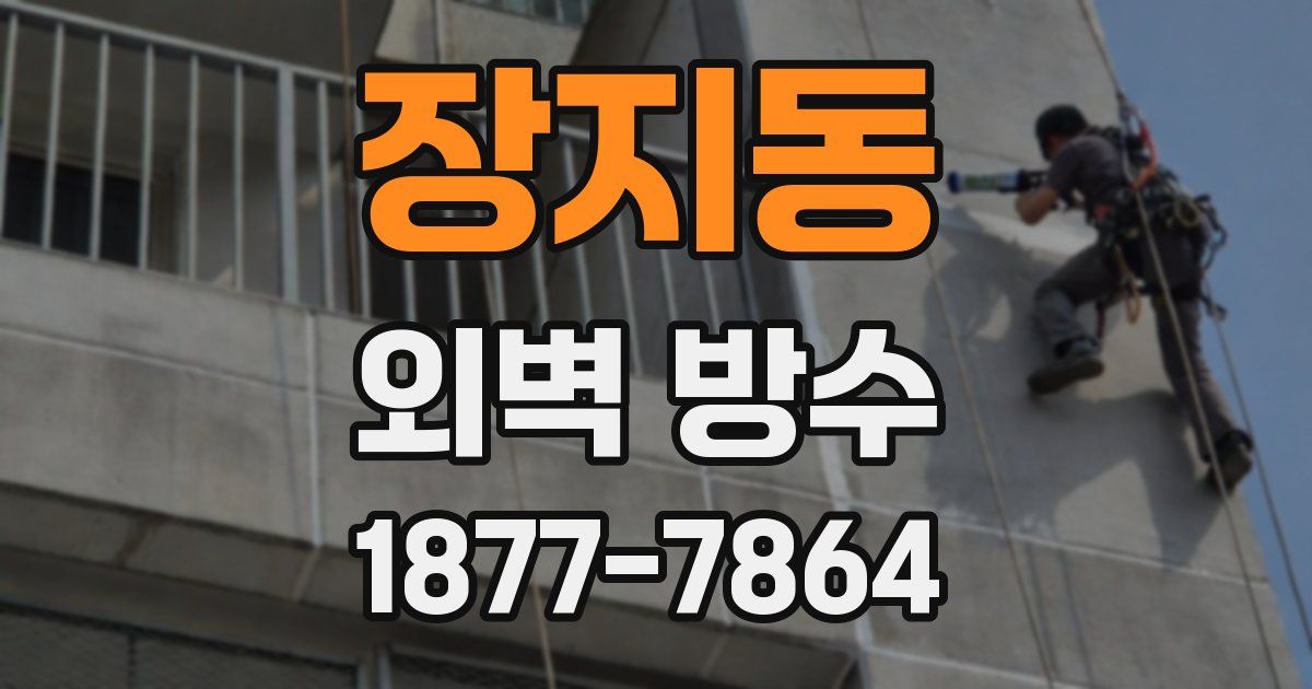 장지동 외벽 방수