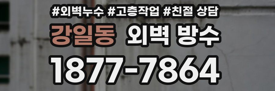 강일동 외벽 방수