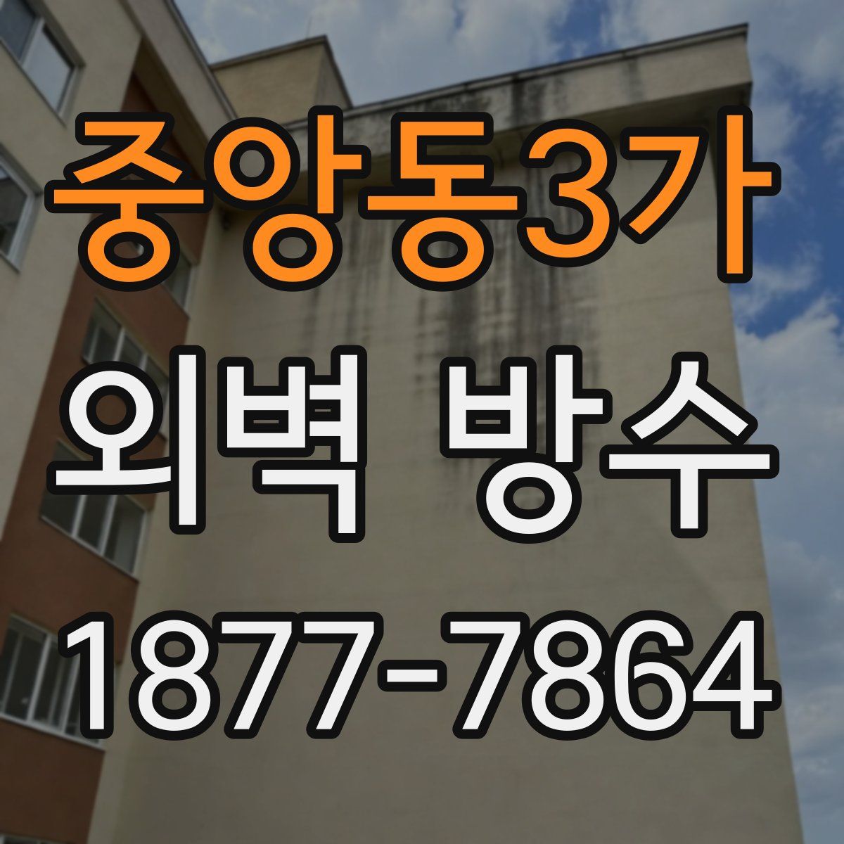 중앙동3가 외벽 방수