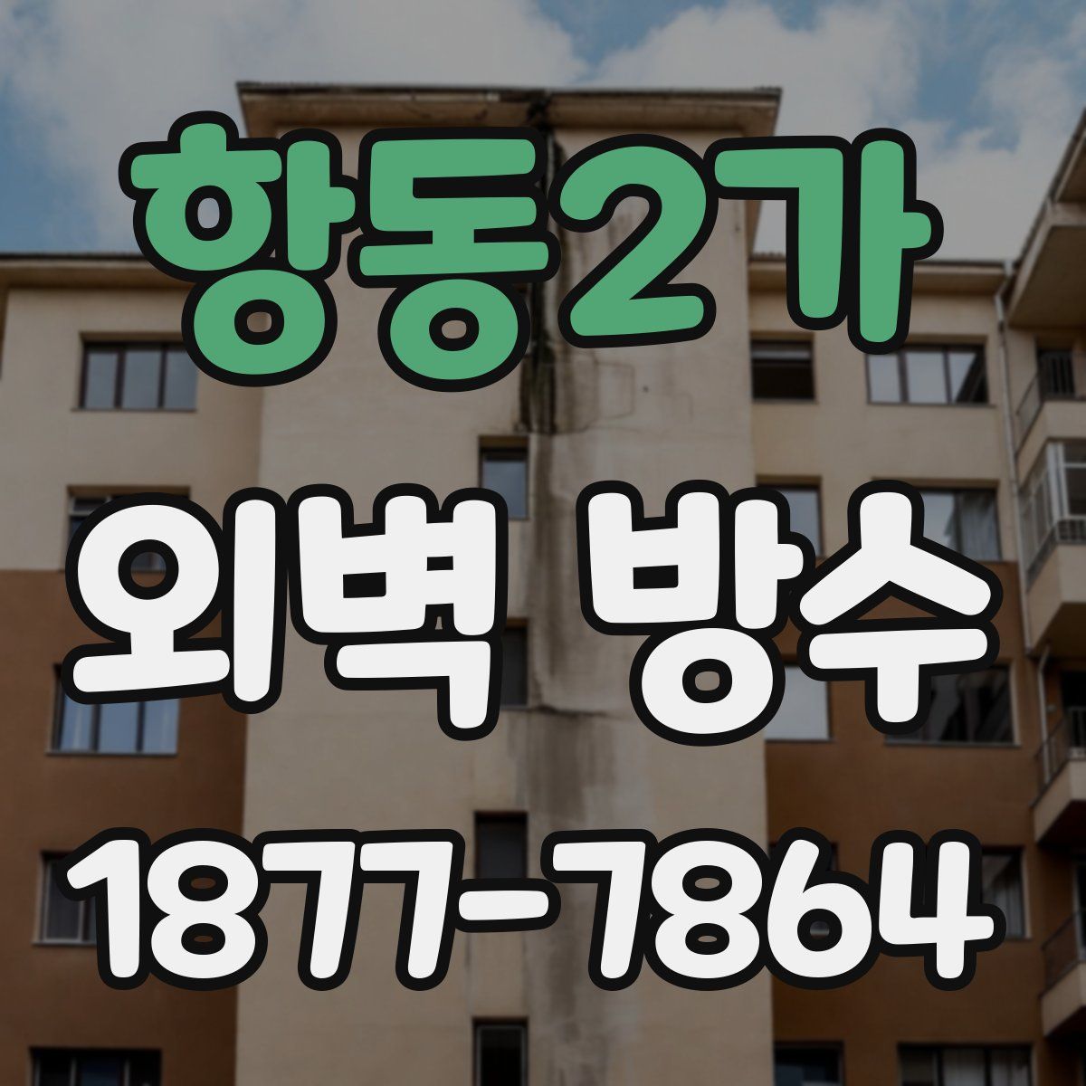 항동2가 외벽 방수