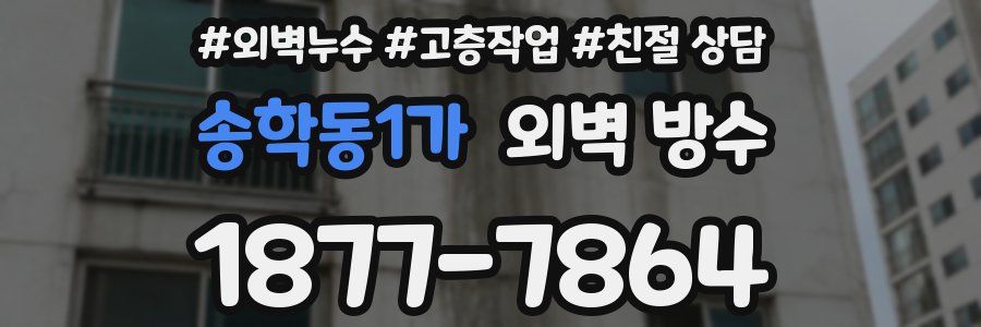 송학동1가 외벽 방수