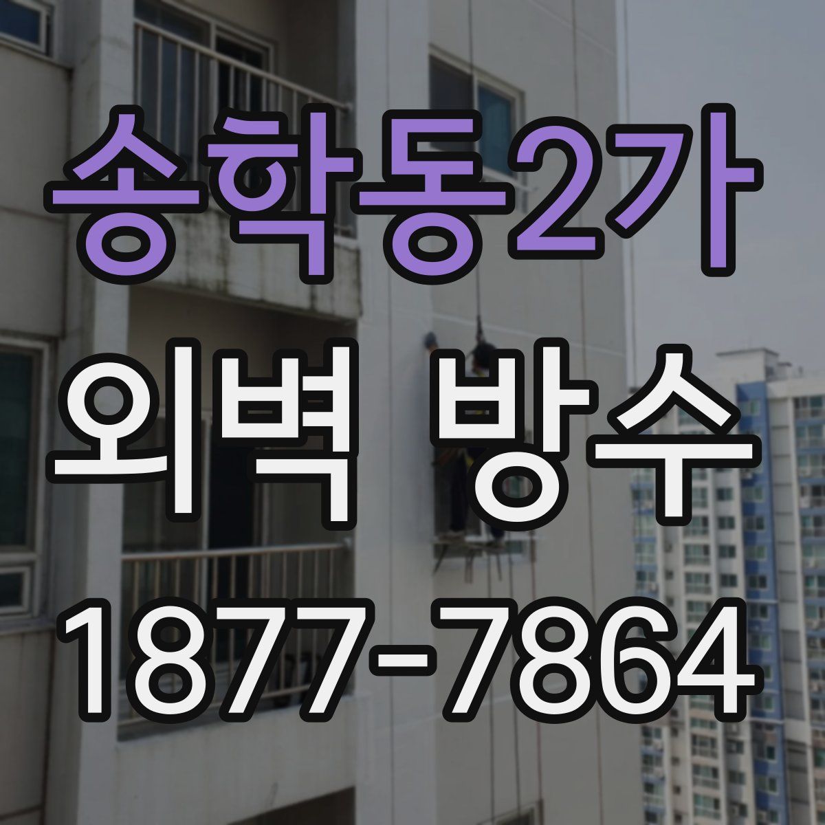 송학동2가 외벽 방수