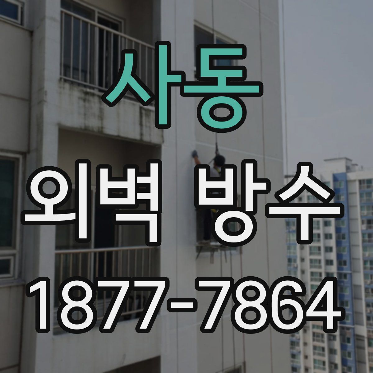 사동 외벽 방수