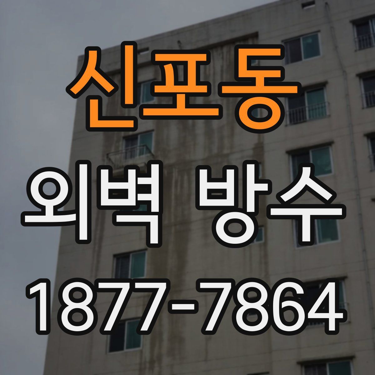 신포동 외벽 방수