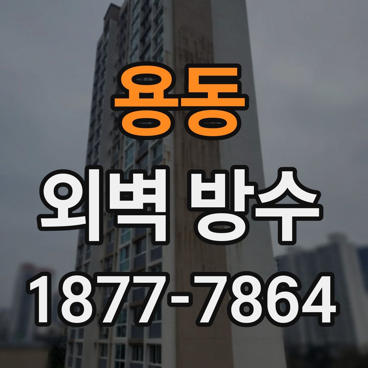 용동 외벽 방수