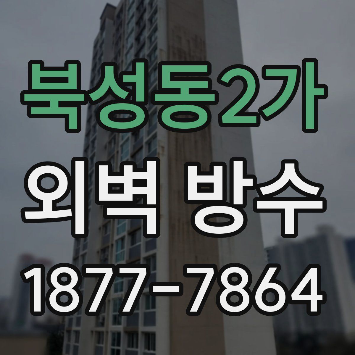 북성동2가 외벽 방수