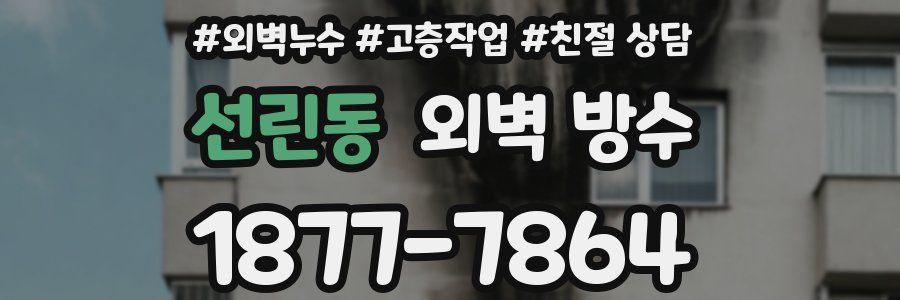 선린동 외벽 방수