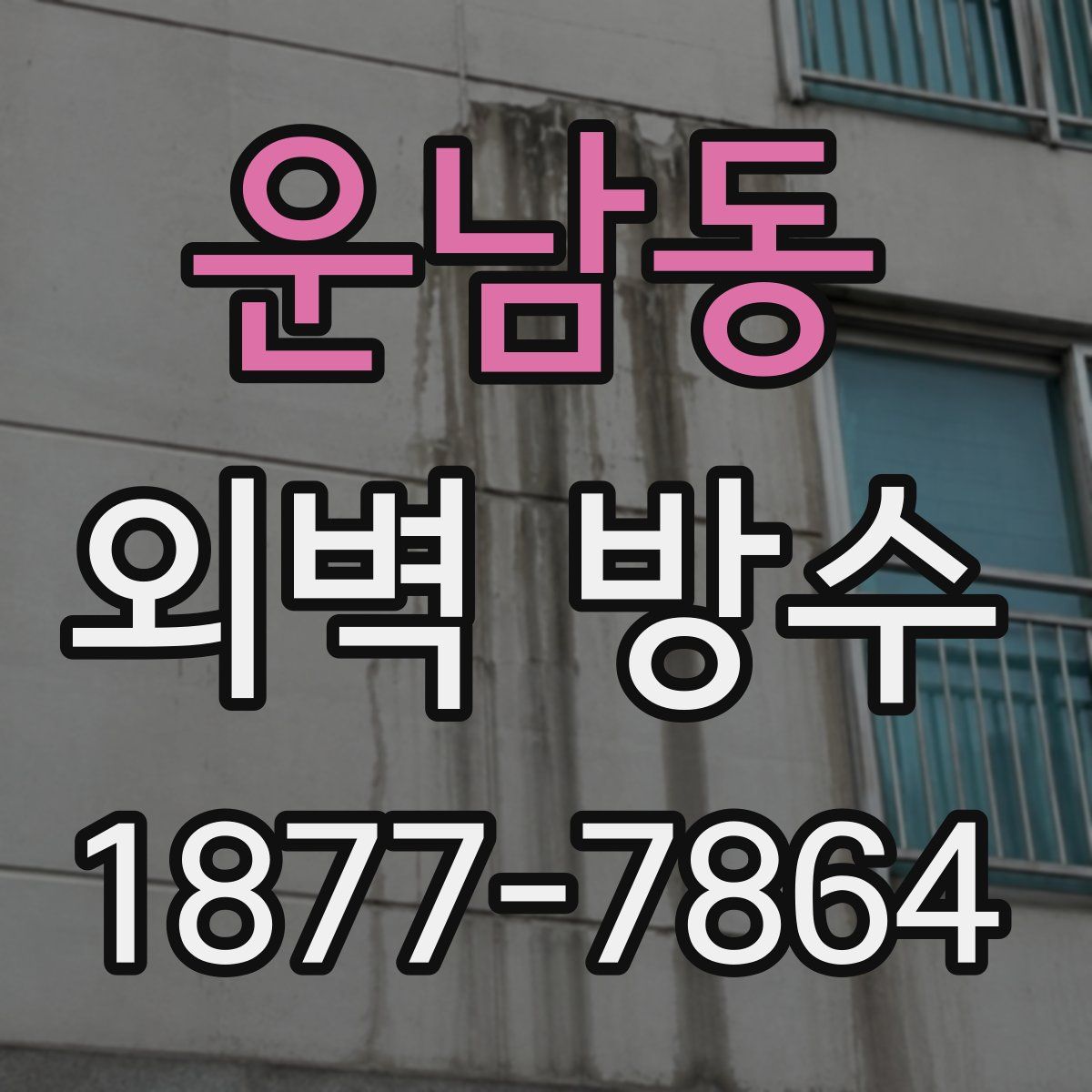 운남동 외벽 방수