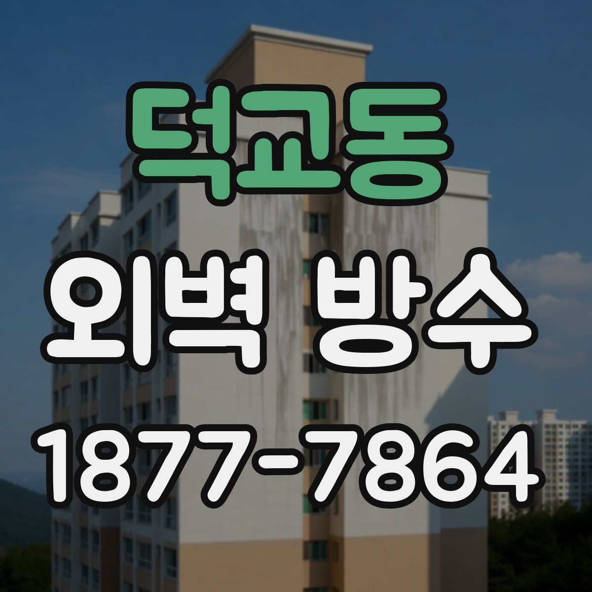 덕교동 외벽 방수