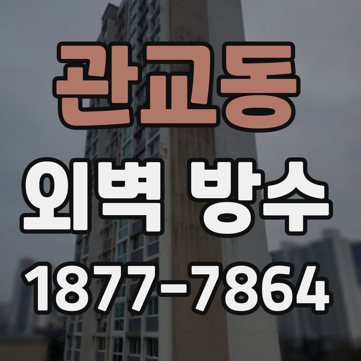 관교동 외벽 방수