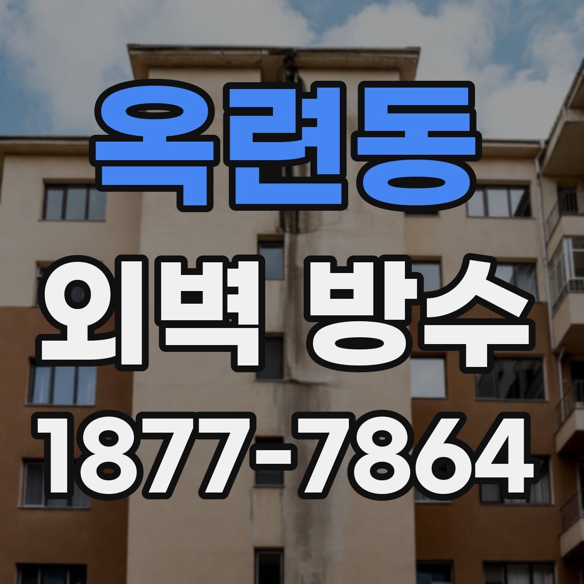 옥련동 외벽 방수