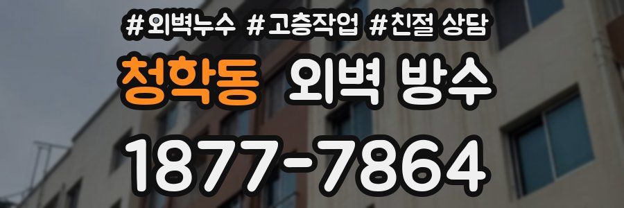 청학동 외벽 방수