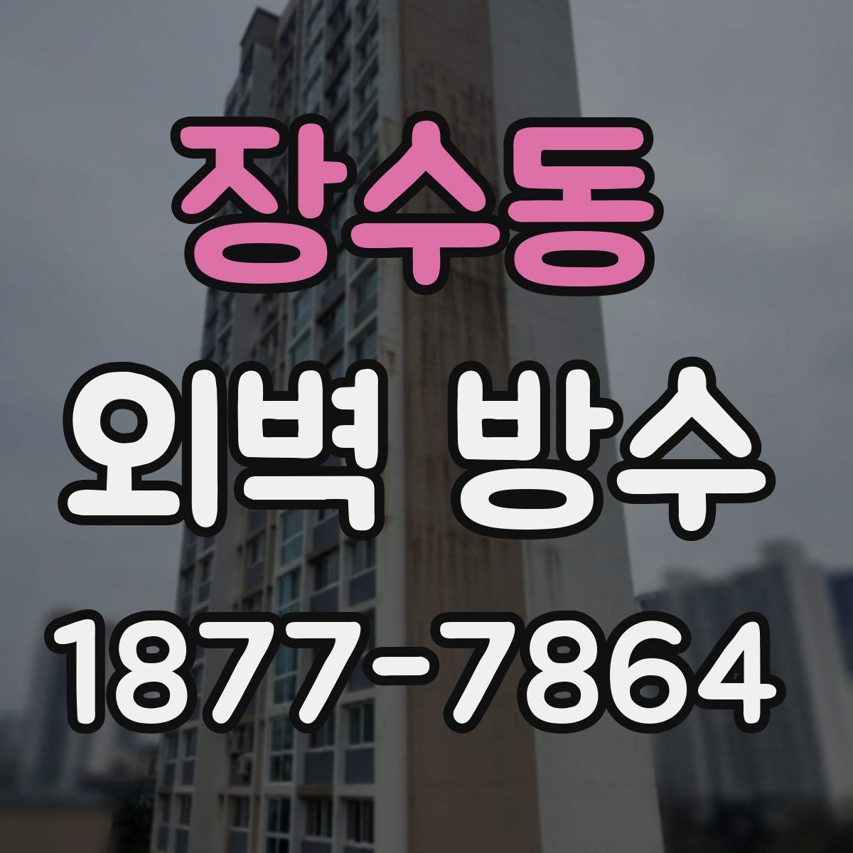 장수동 외벽 방수