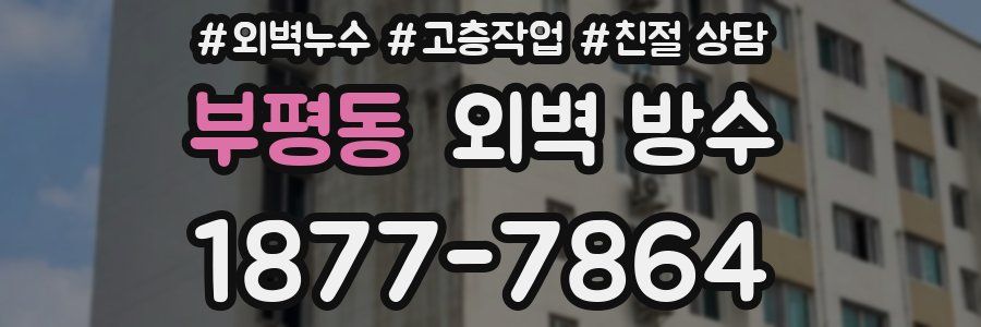 부평동 외벽 방수