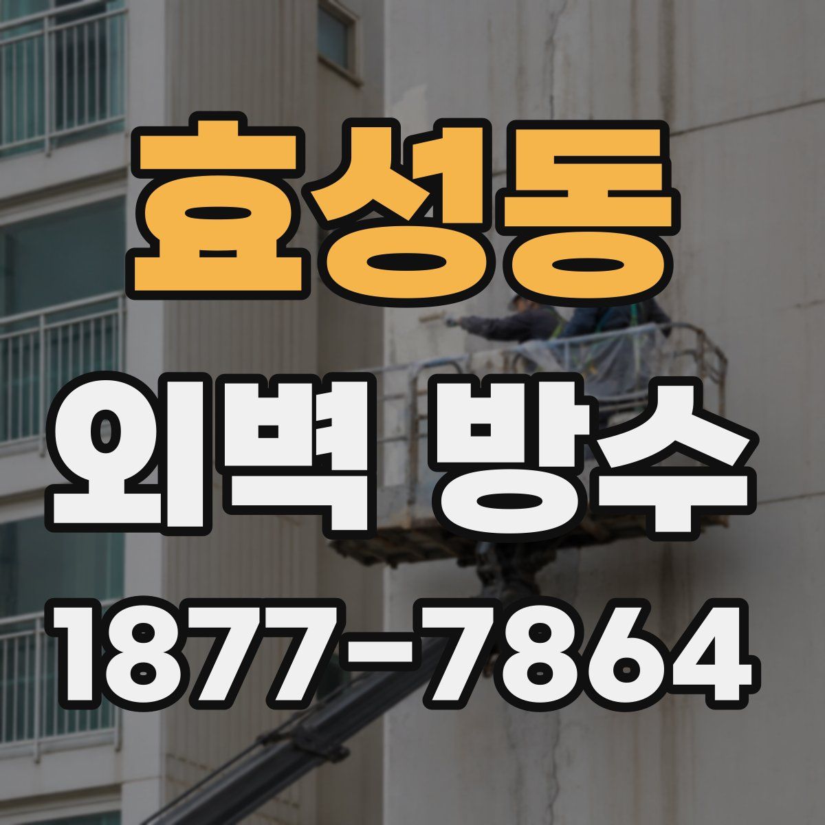 효성동 외벽 방수