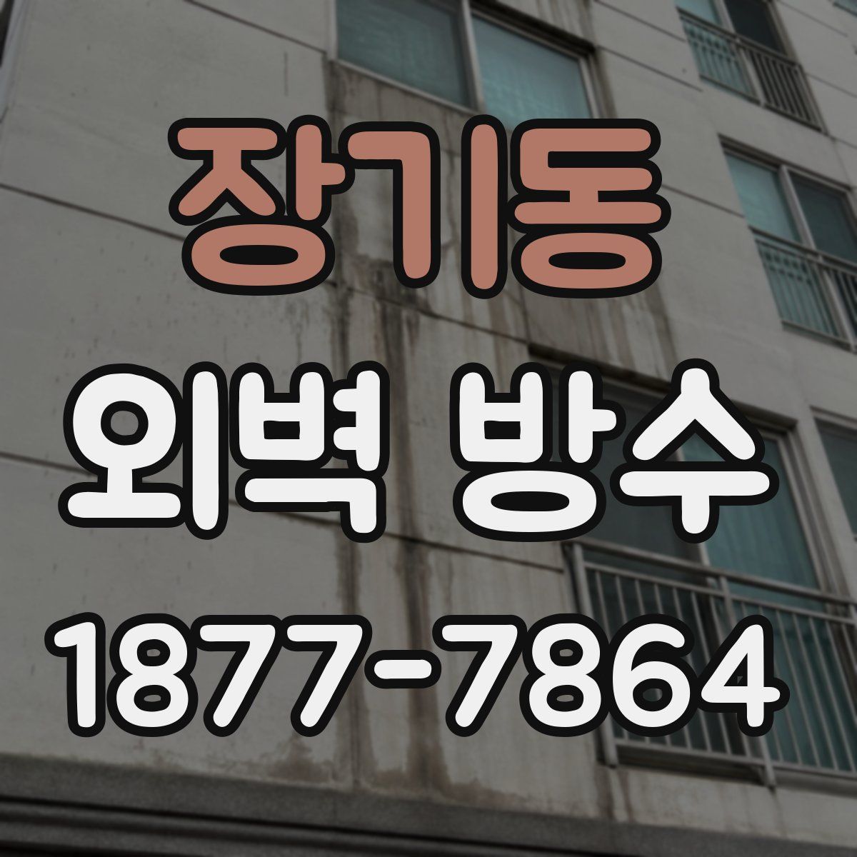 장기동 외벽 방수