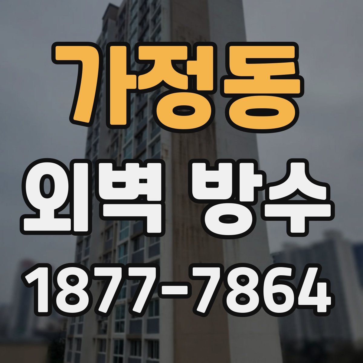 가정동 외벽 방수