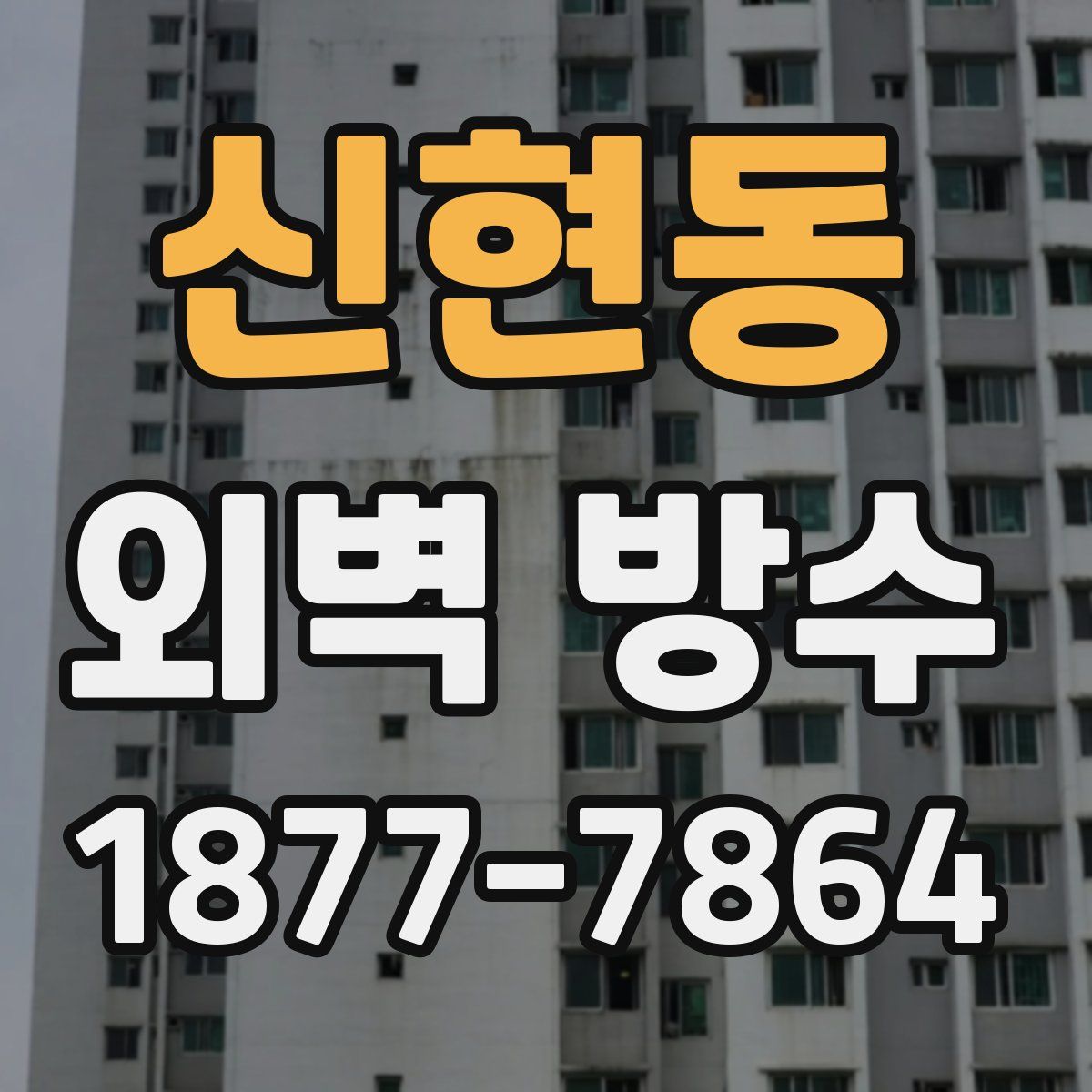 신현동 외벽 방수