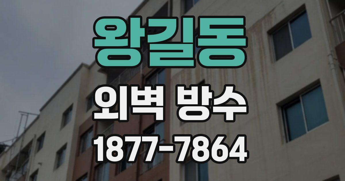왕길동 외벽 방수