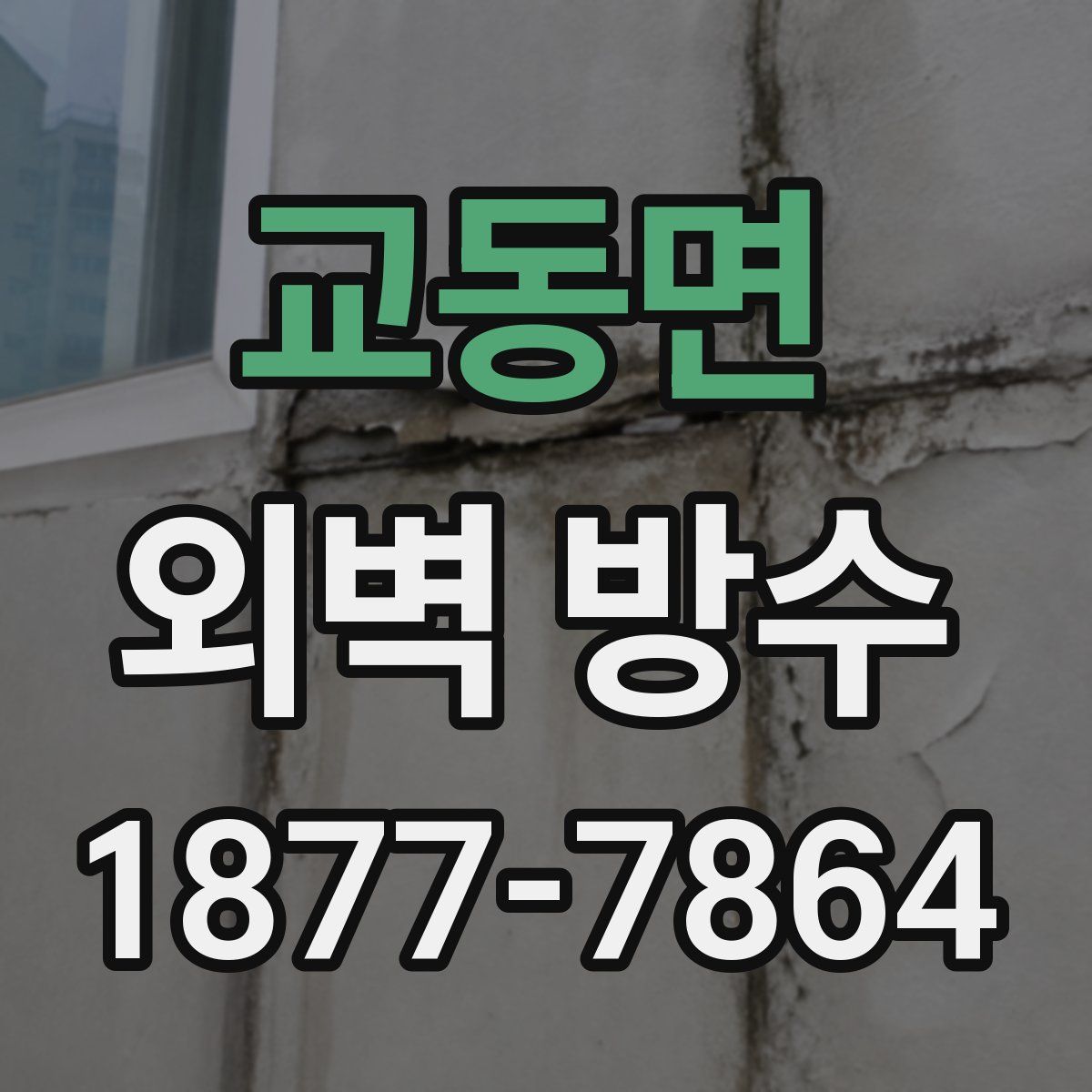 교동면 외벽 방수