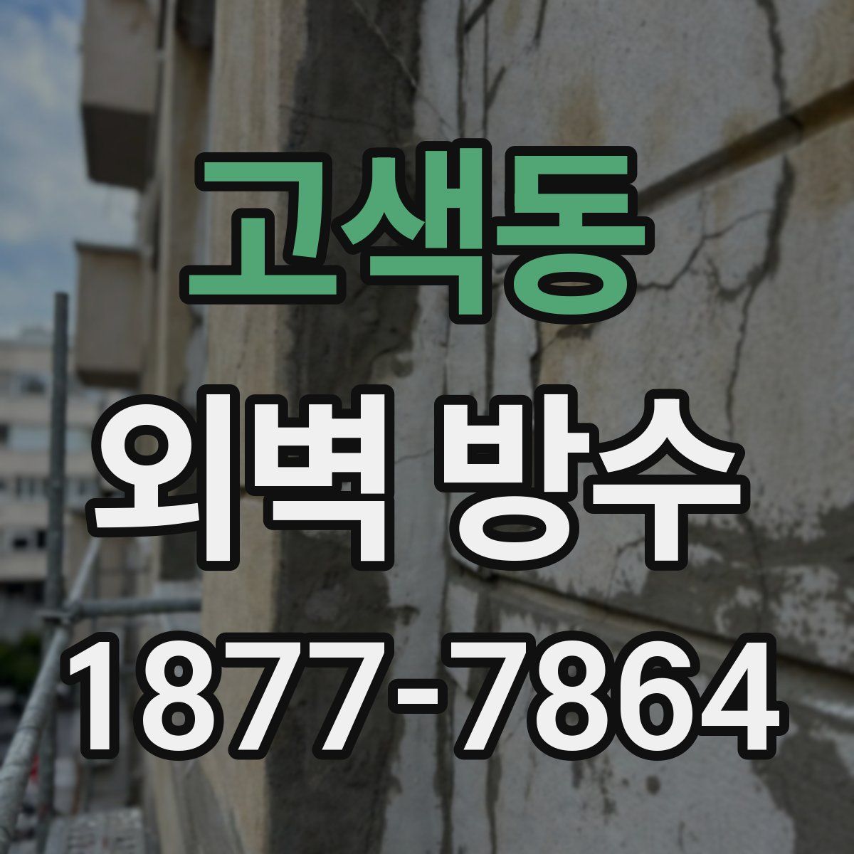 고색동 외벽 방수
