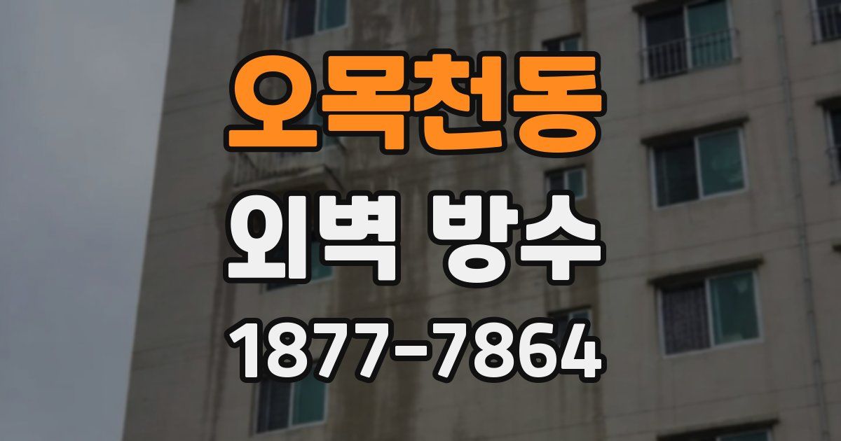 오목천동 외벽 방수