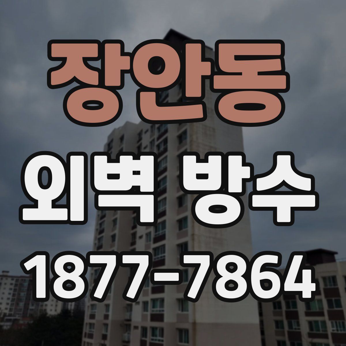 장안동 외벽 방수