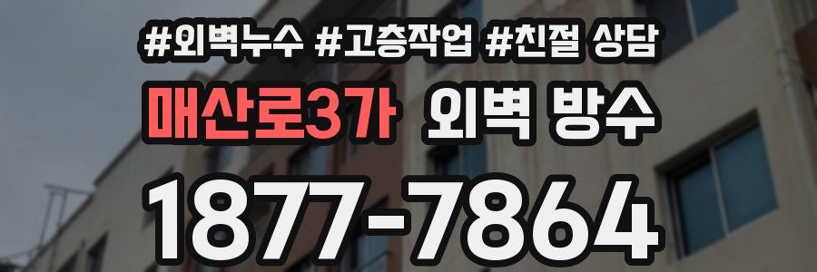 매산로3가 외벽 방수
