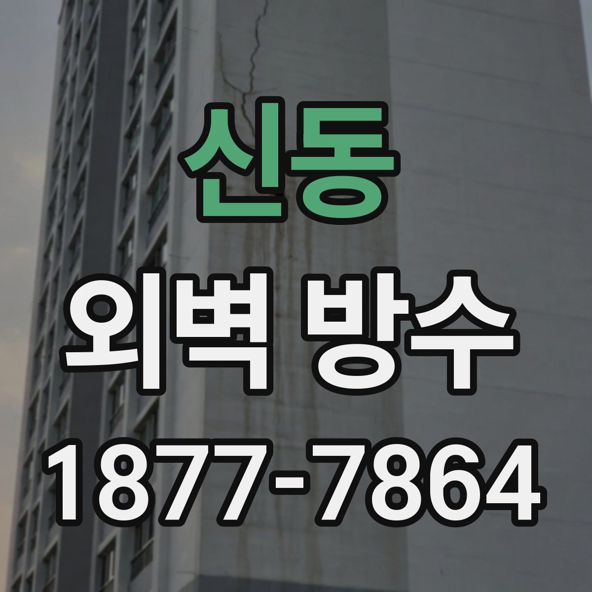 신동 외벽 방수