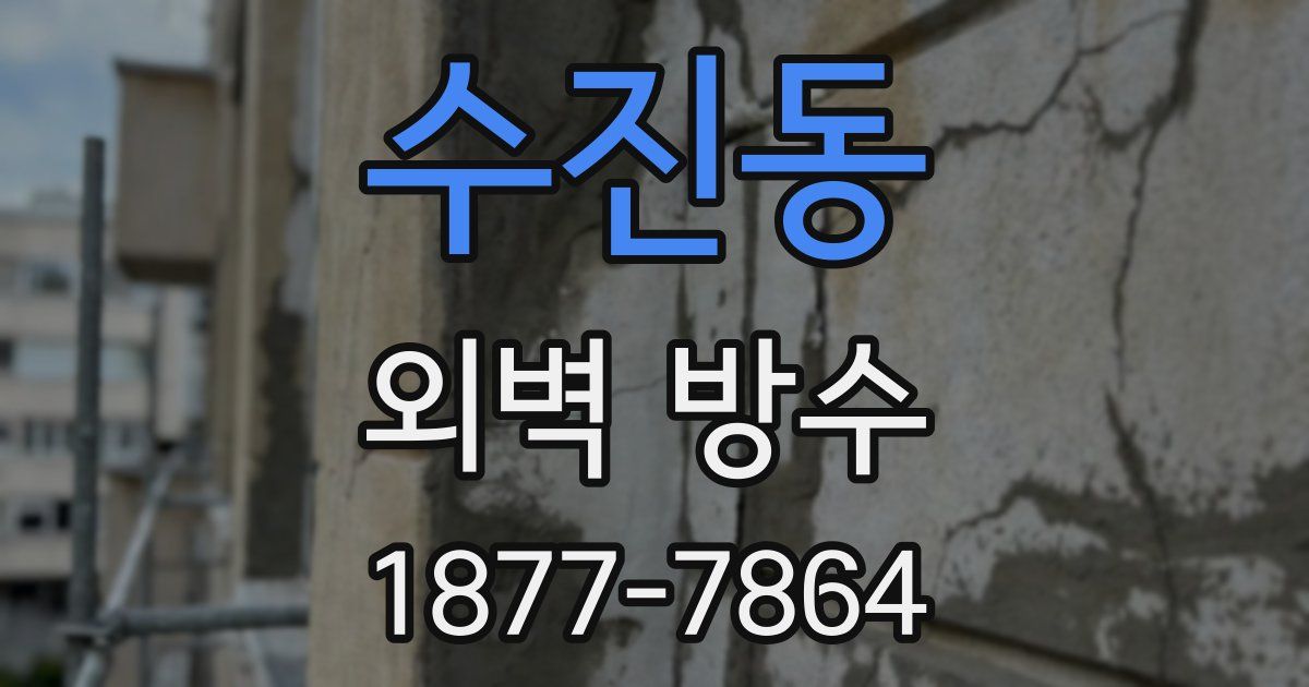 수진동 외벽 방수