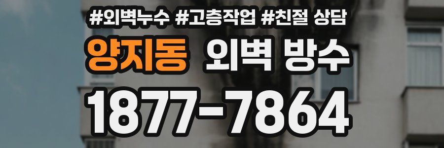 양지동 외벽 방수