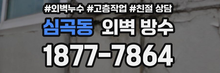 심곡동 외벽 방수