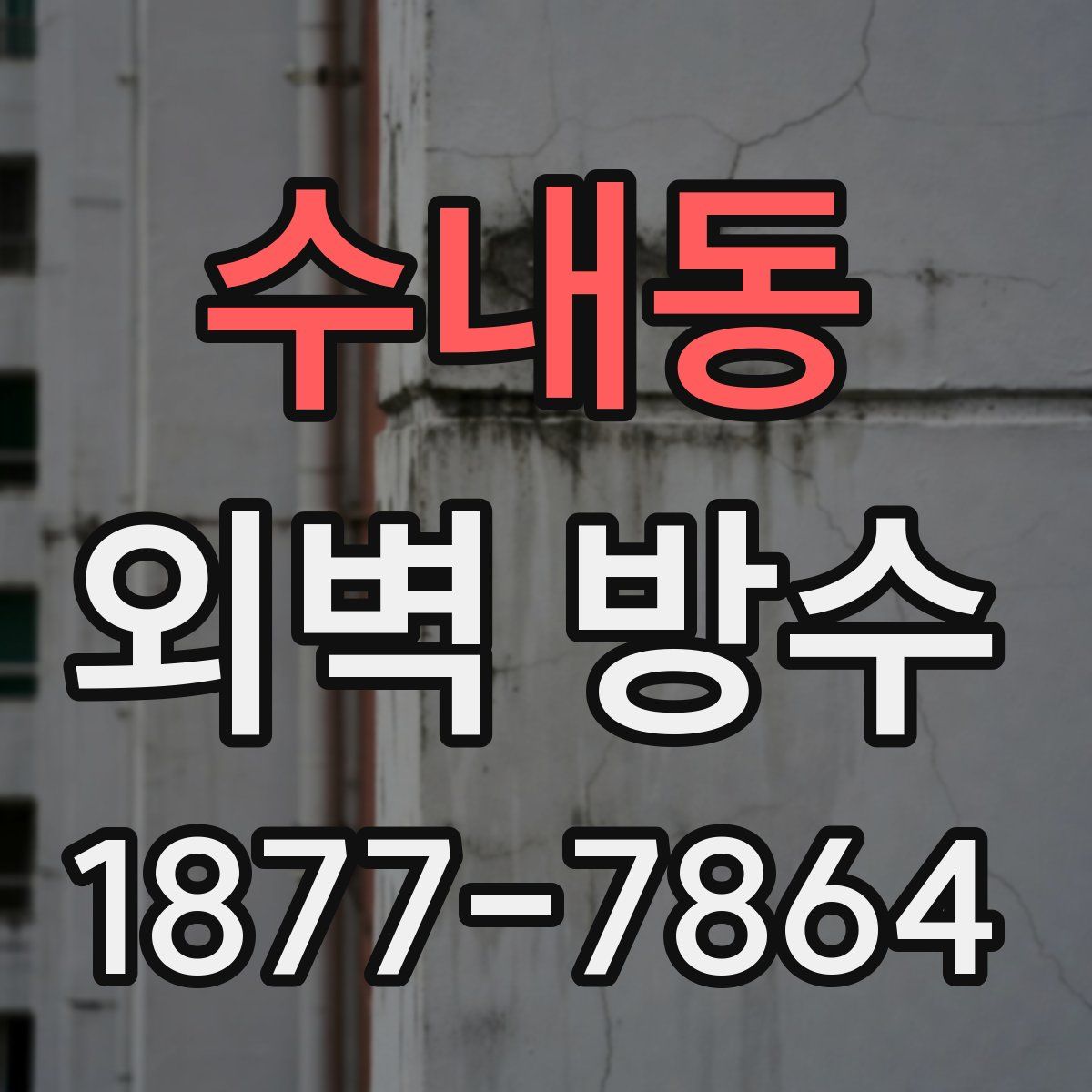 수내동 외벽 방수